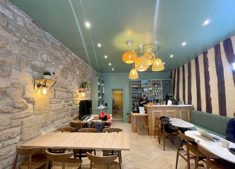 Rénovation d'un restaurant coréen Paris 5ème